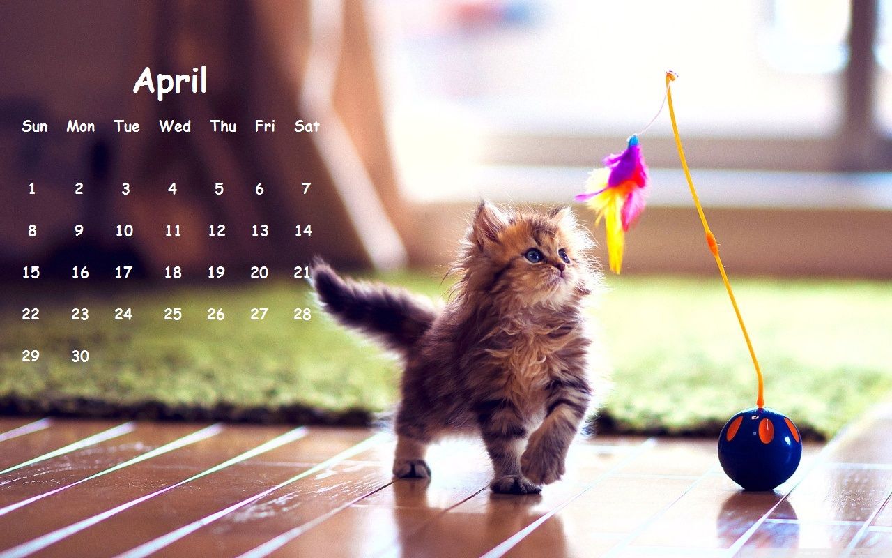 Calendar 2018 April