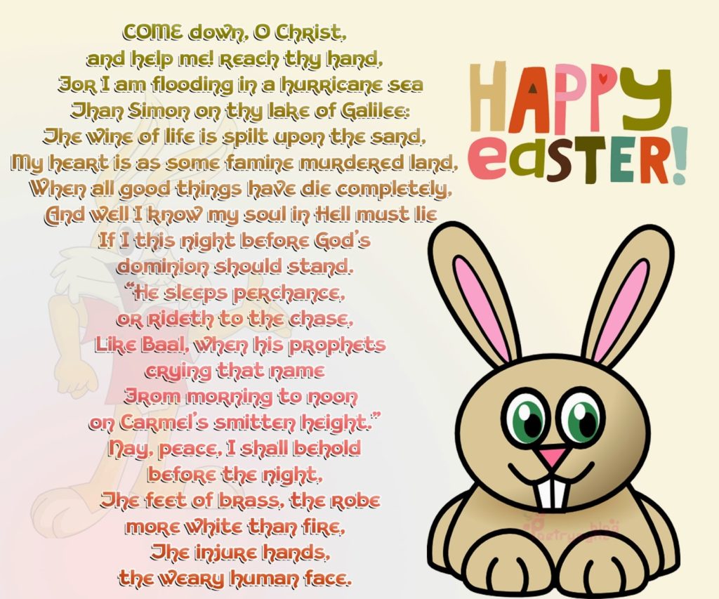 Easter Poem Short And Christan Poem For Church Oppidan Library