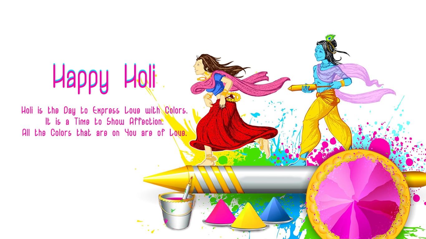 Happy Holi HD Image 2018