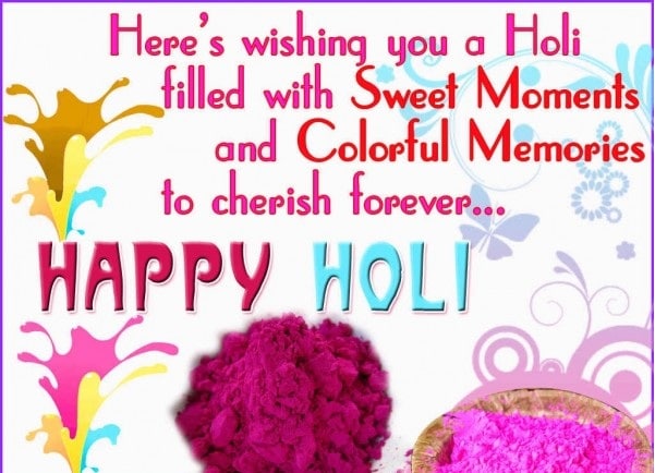 Happy Holi Messages 2018