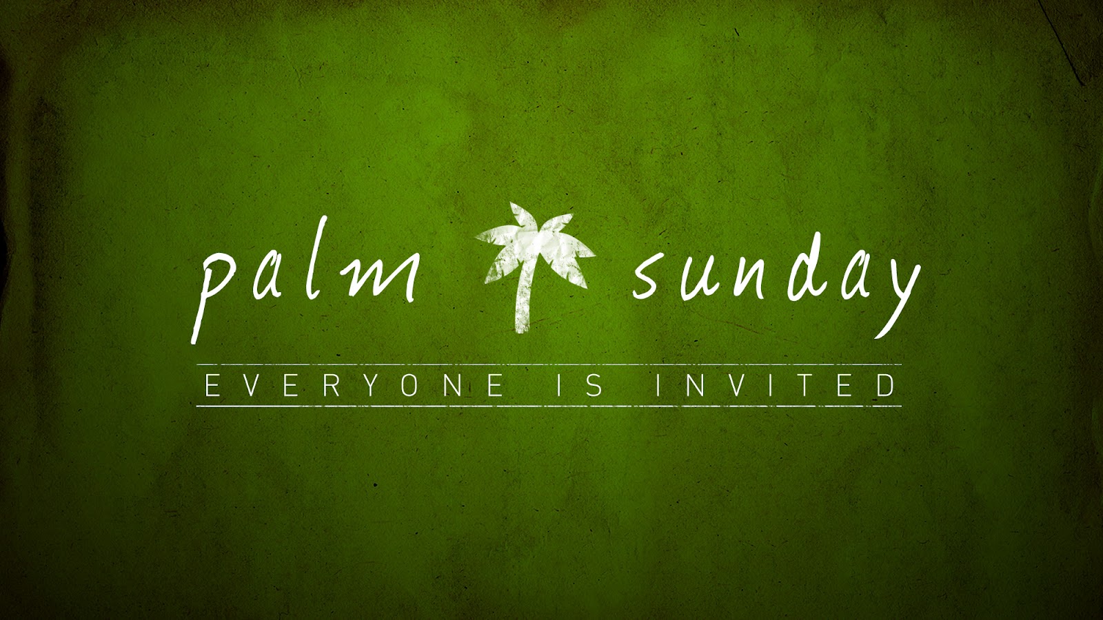 Palm Sunday Greetings 