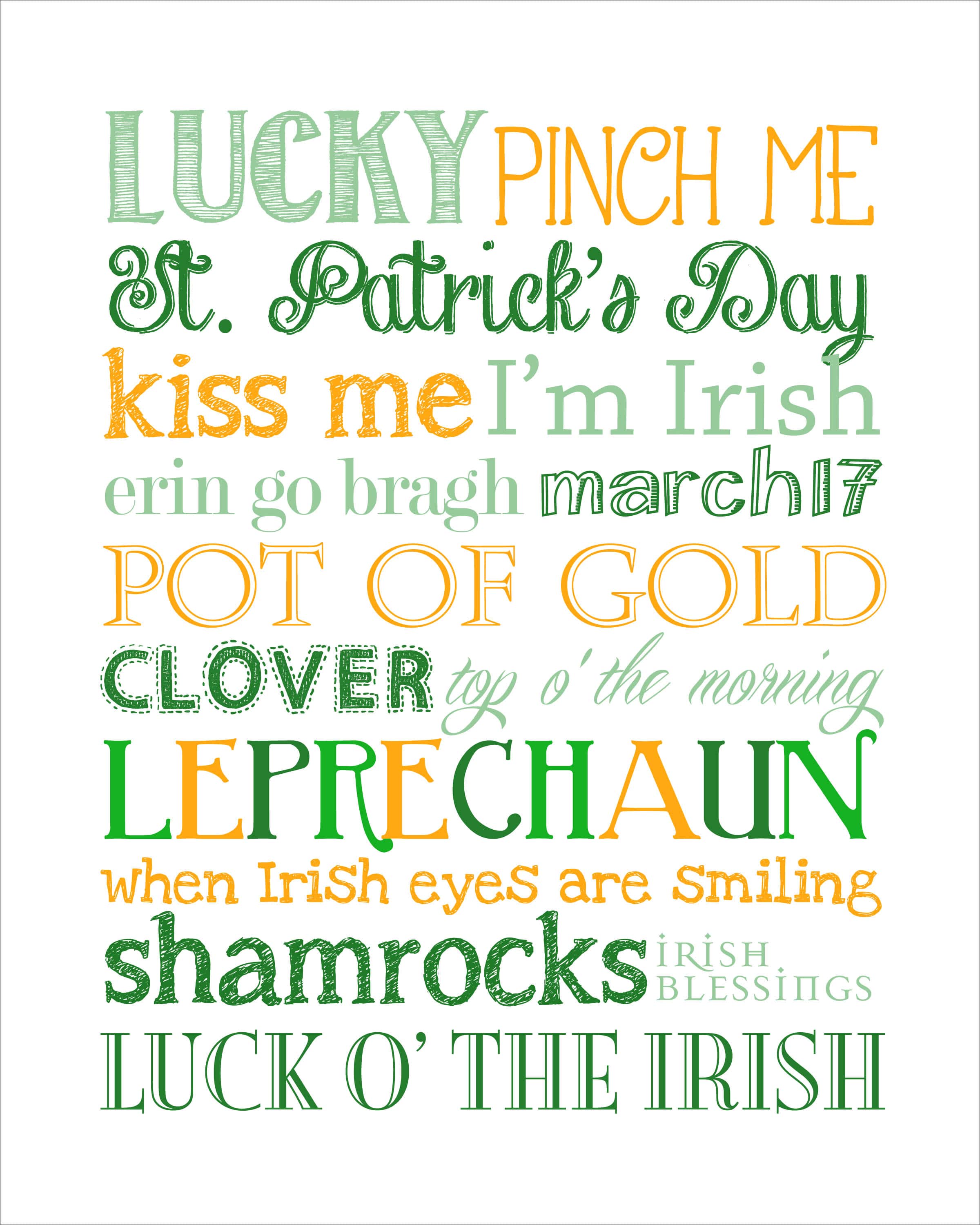 Saint Patrick's Day Saying
