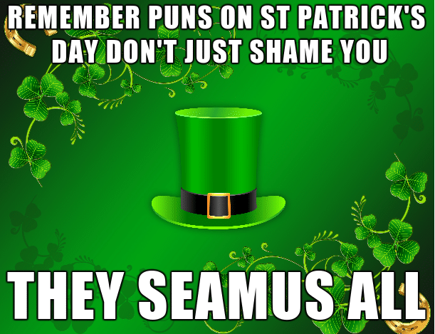 St. Patricks Day Meme 2018