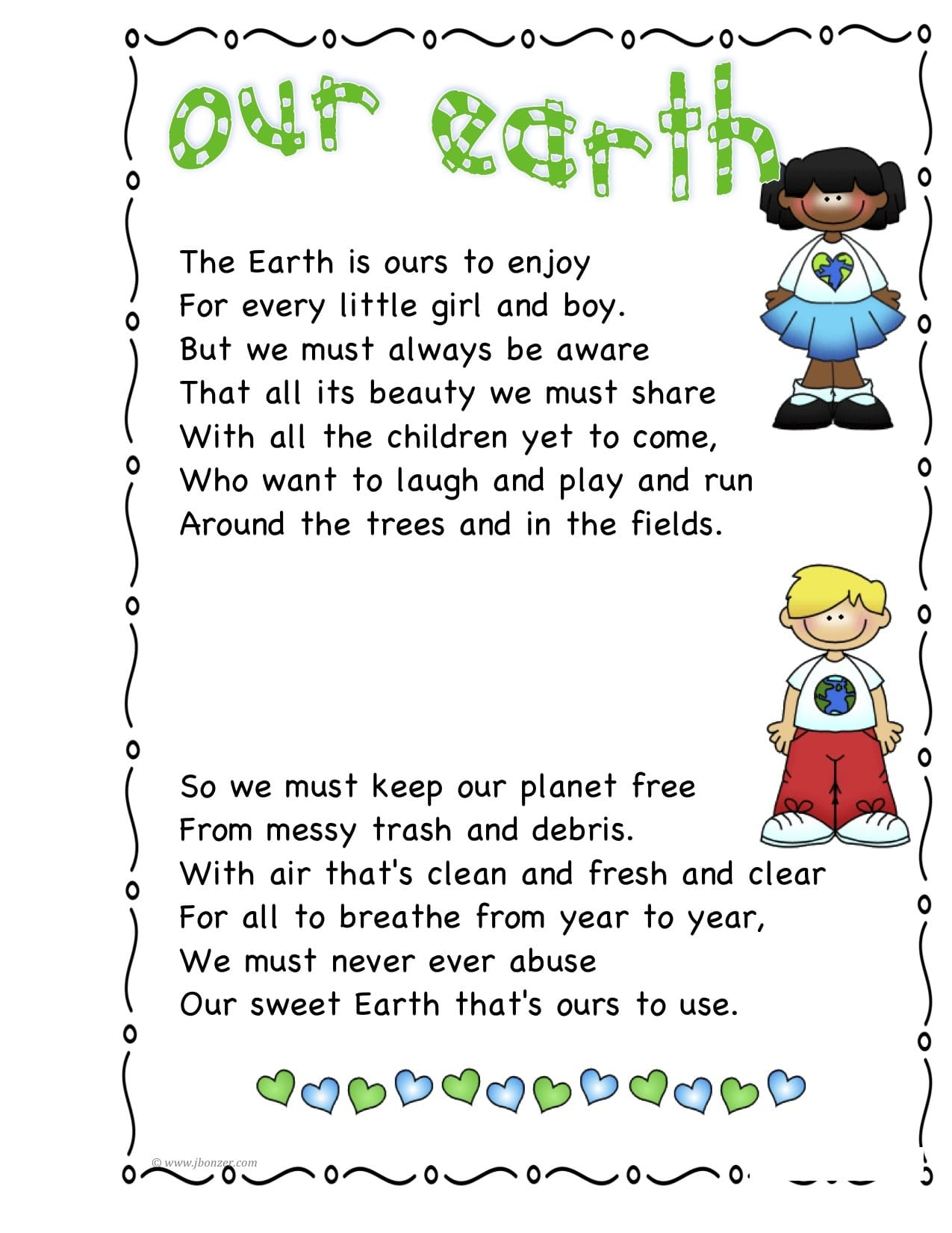 Earth Day Poem – Short Poem On Earth | Oppidan Library