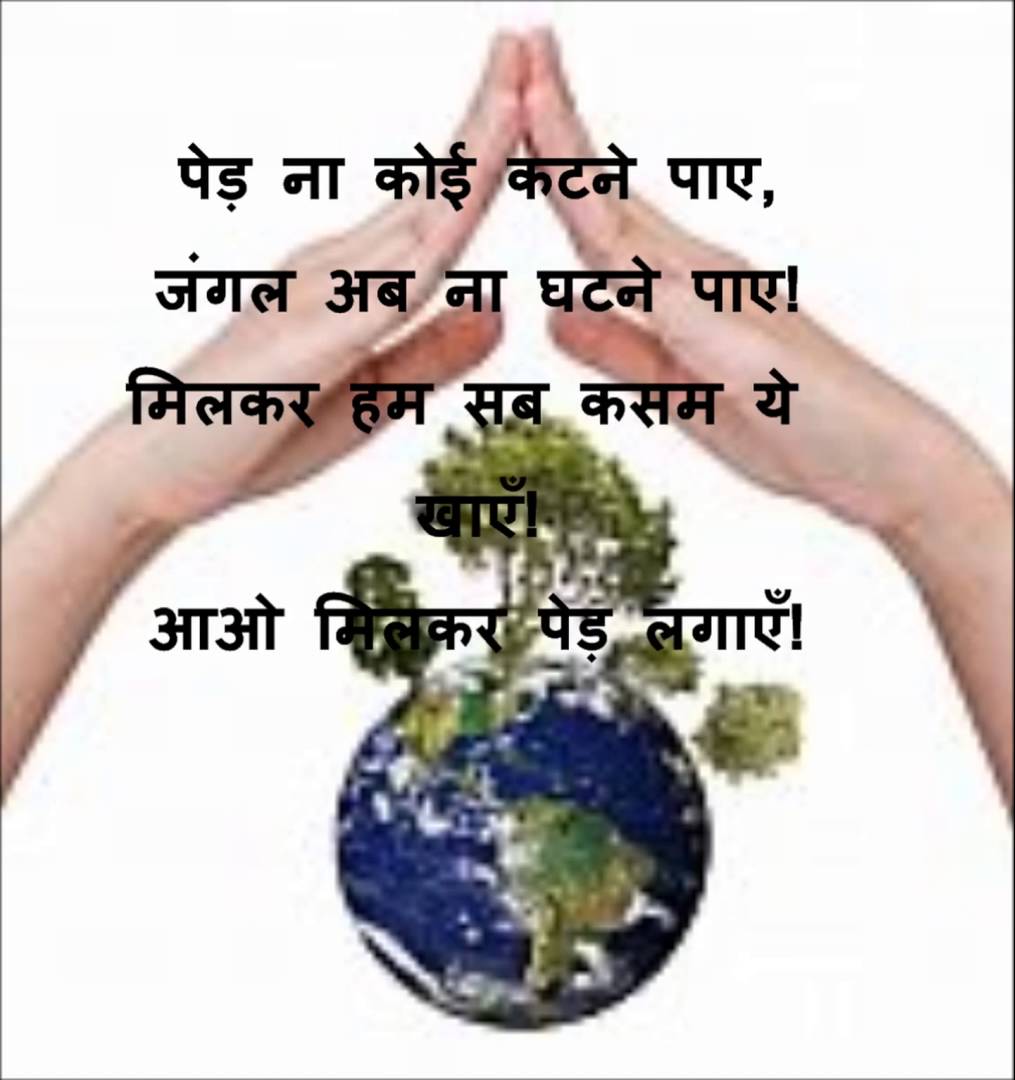 short essay on save environment in hindi
