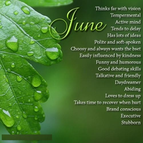 June Birth Sign 