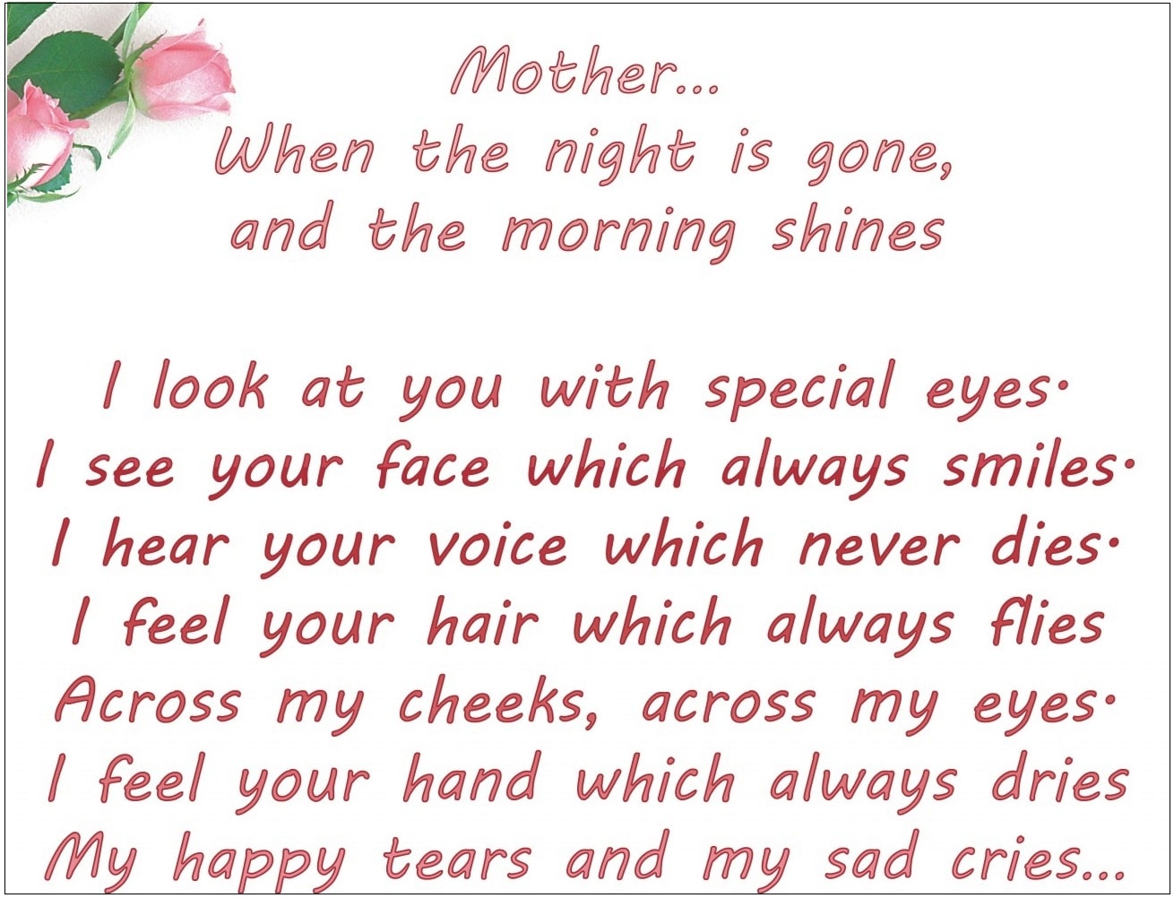 Mother's Day Speech Blessings