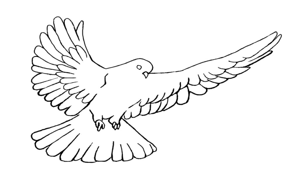 Holy Spirit Pentecost Coloring Pages For Kids | Oppidan Library