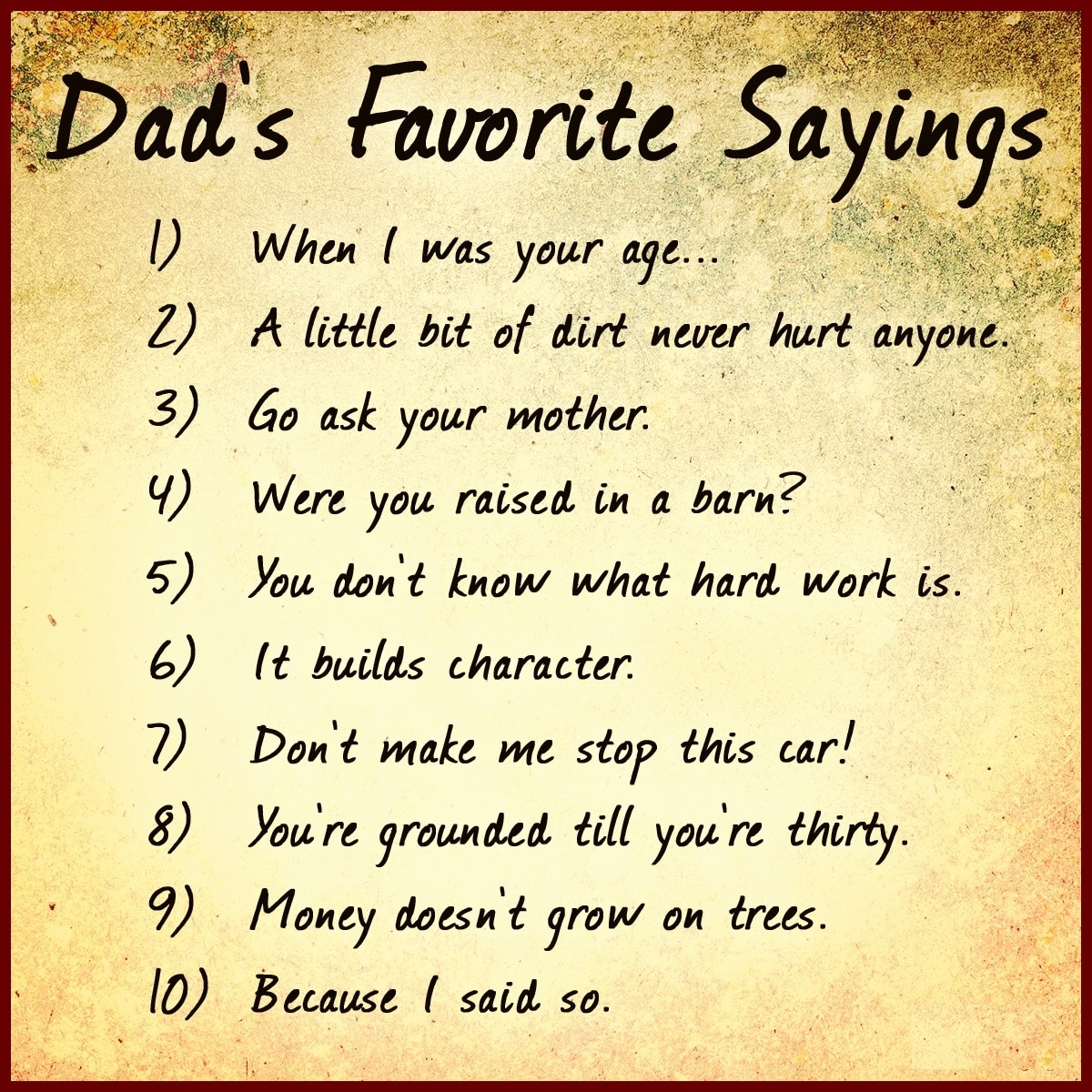 Fathers Day Saying 
