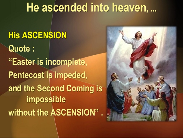Happy Ascension Day 2018  Prayer