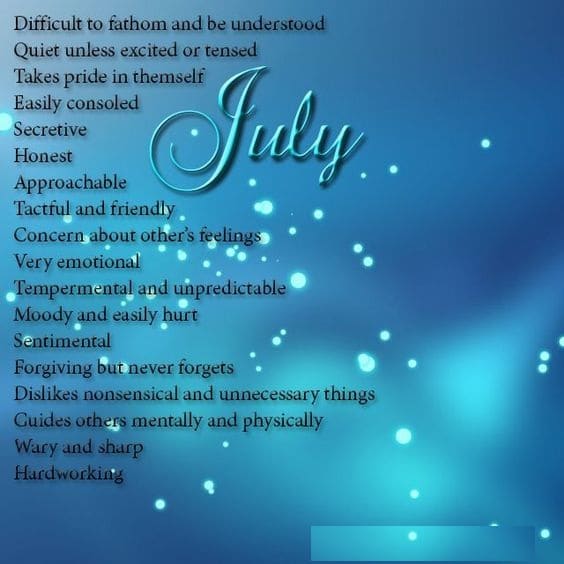 July Birth Sign 