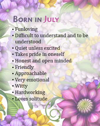  July Birthday Images, Quotes