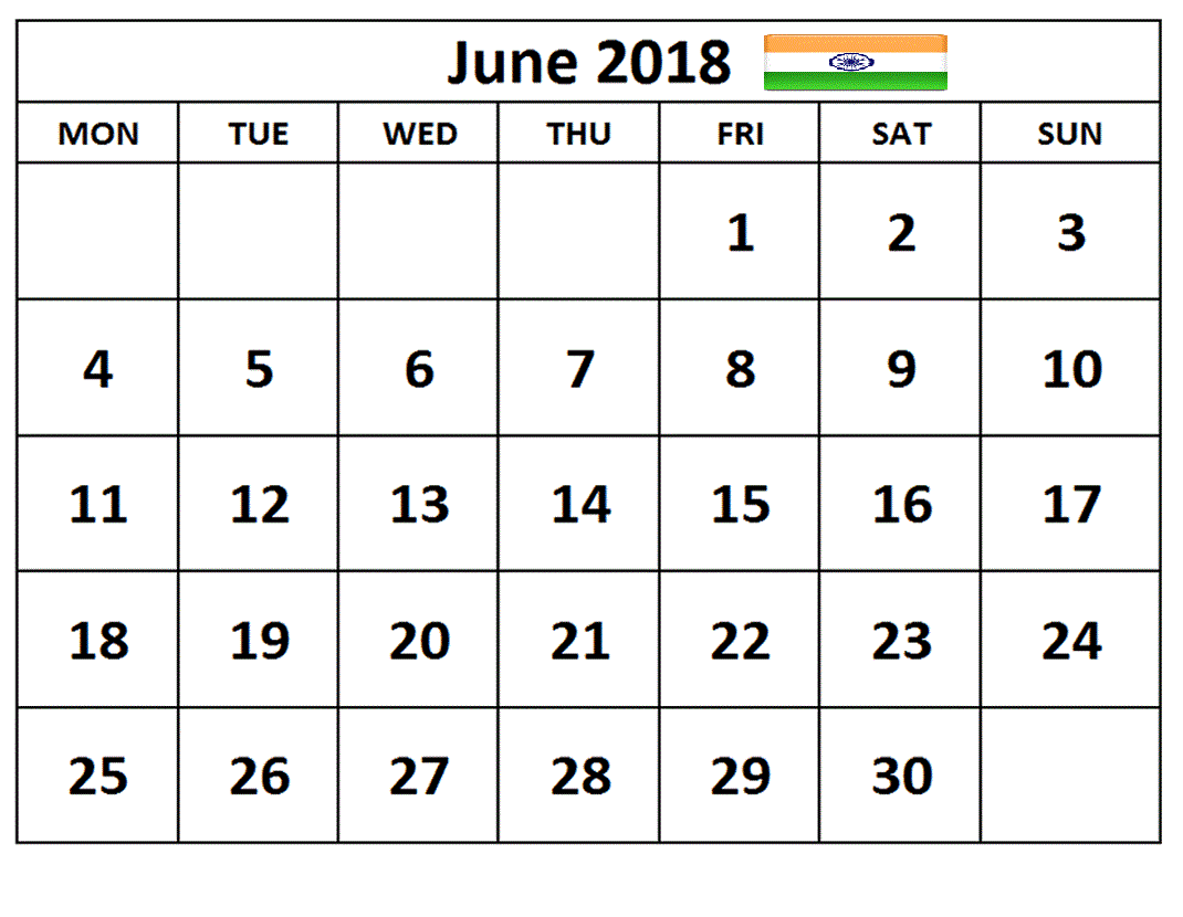 june-2018-calendar-india-print-calendar-calendar-printables