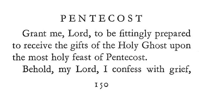 Pentecostal Prayer 
