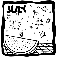 July  Clipart