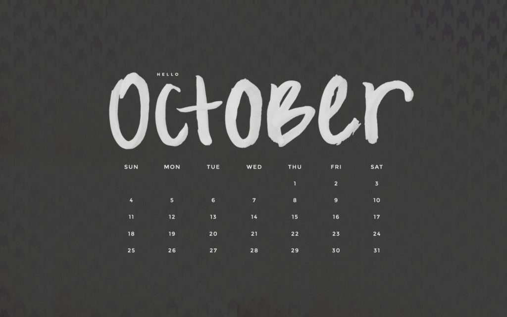 Black is not a color it’s a attitude so have attitude and make October awesome