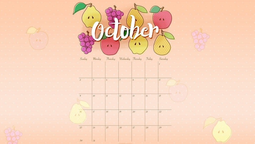 On This October make your health by eat healthy fruits