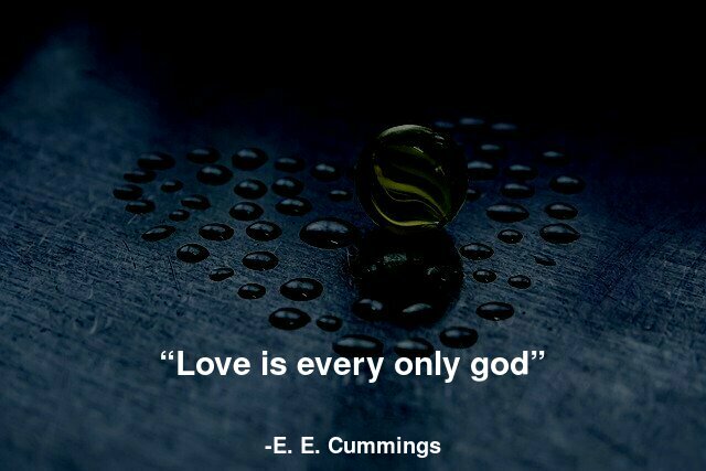 Love is every only god.