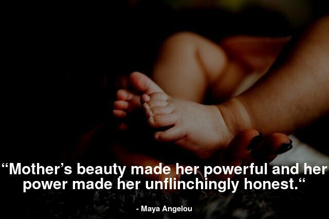 “Mother’s beauty made her powerful and her power made her unflinchingly honest.“