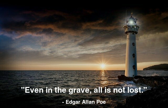 “Even in the grave, all is not lost.