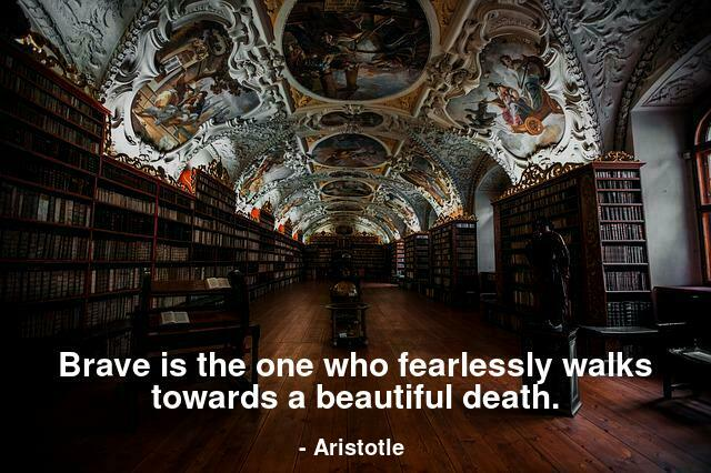 aristotle quotes about death 