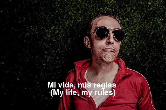 Mi vida, mis reglas (My life, my rules)