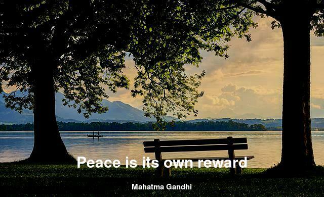 Mahatma Gandhi Quotes on Peace 