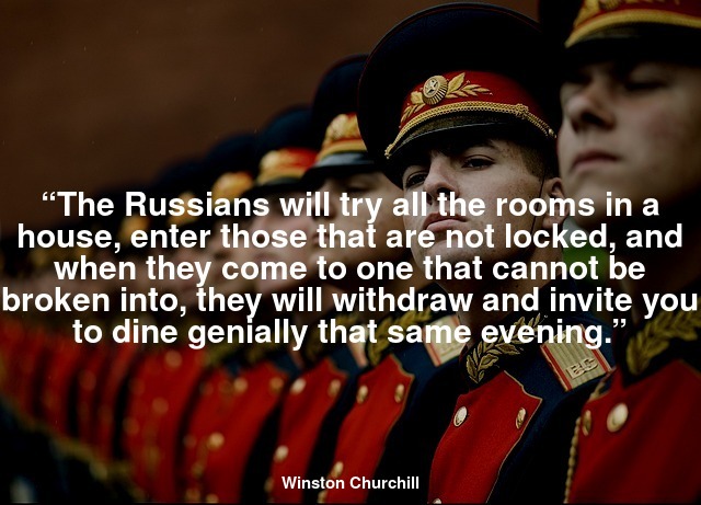 Top Winston Churchill Quotes on Russia